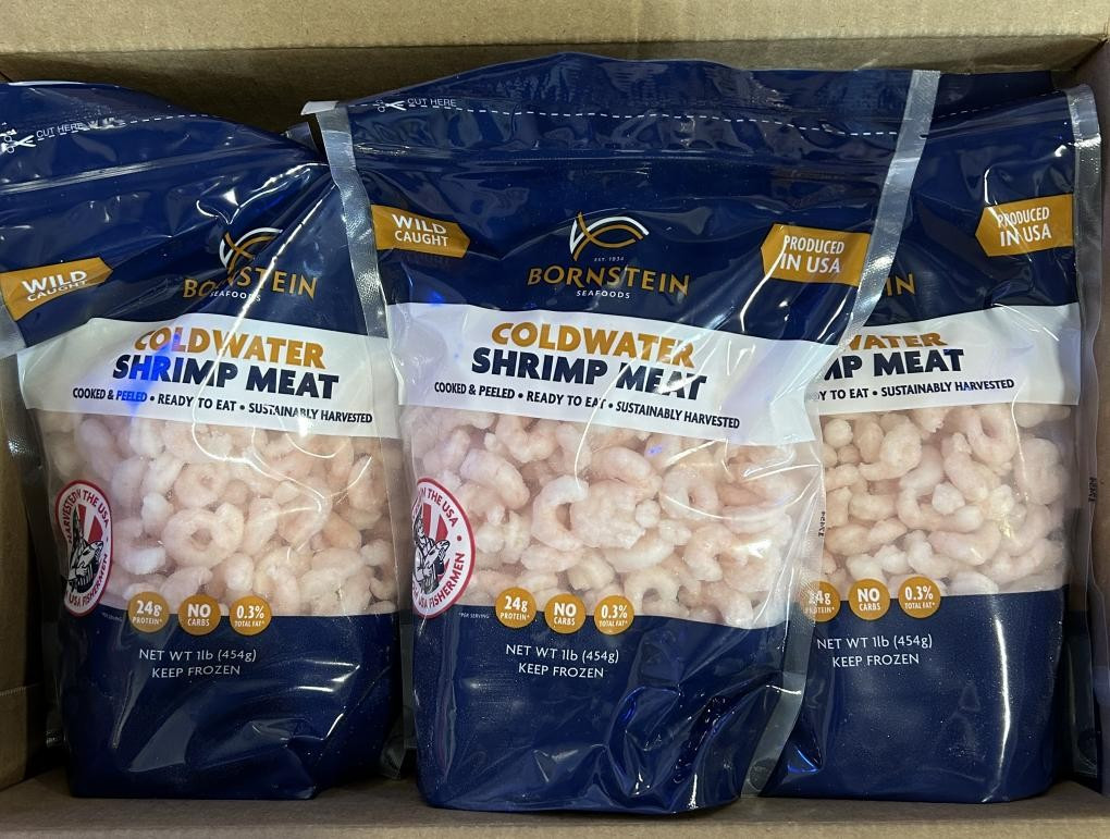 Các sản phẩm tôm đông lạnh của hãng Bornstein Seafoods bị thu hồi. Ảnh FDA/Vietq