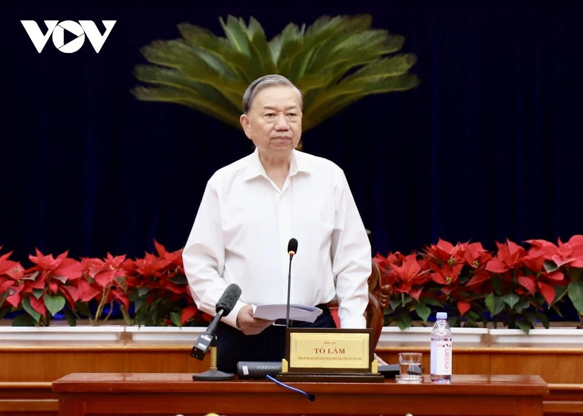 Tổng Bí thư Tô Lâm.