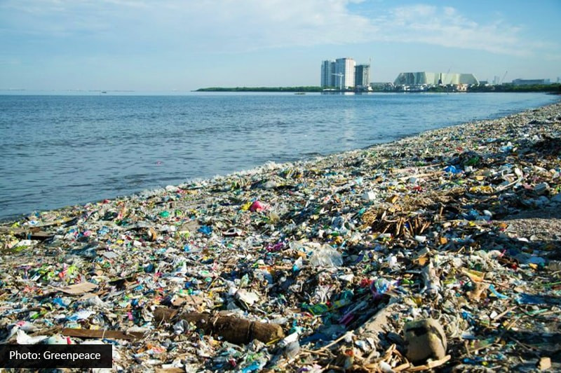 Ô nhiễm nhựa tại một vùng biển ở Philippines. Ảnh: CNA Ô nhiễm nhựa tại một vùng biển ở Philippines. Ảnh: CNA