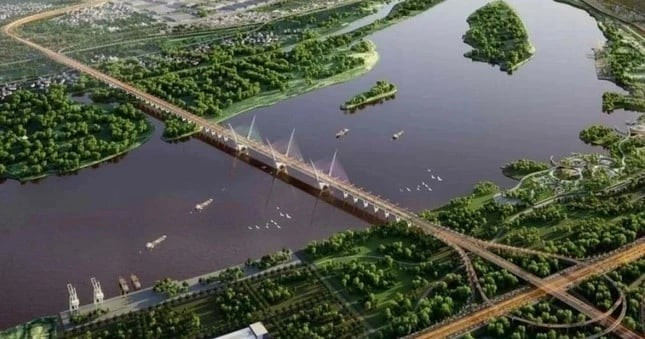 Hình ảnh mô phỏng cầu Ngọc Hồi/Ảnh danviet.vn