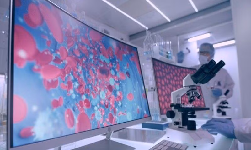 Các hematoid bắt đầu sản xuất tế bào máu sau 2 tuần trong phòng thí nghiệm, mô phỏng quá trình ở phôi thai người - Ảnh Independent.