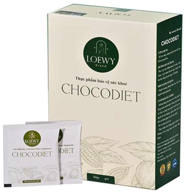 Sản phẩm thực phẩm bảo vệ sức khỏe Chocodiet (Ảnh nguồn Dân Việt)