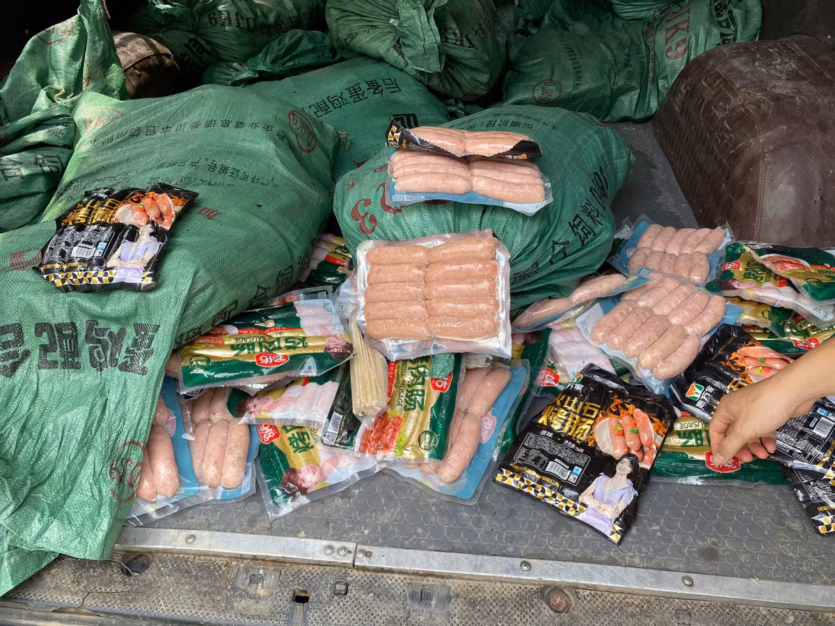 Tang vật vi phạm/Ảnh Chi cục QLTT tỉnh Lạng Sơn