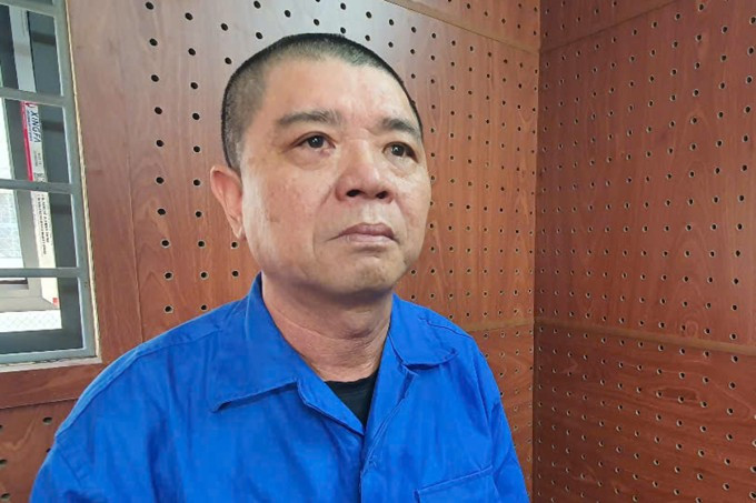 Phan Danh Dương Bảo lúc bị bắt. Ảnh: Ngọc Oanh