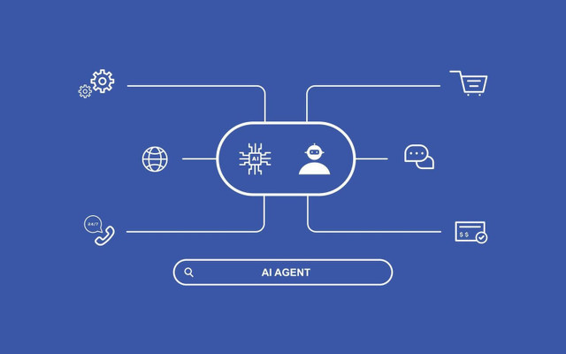 Các nền tảng AI mới từ Google, Meta và Amazon đang định hình lại cách người dùng tương tác với công nghệ hằng ngày. ai-agent-interface-illustration-an-illustrative-depiction-of-an-artificial-intelligence-agents-operational-interface-showcasing-interconnected-elements-free-vector.jpg