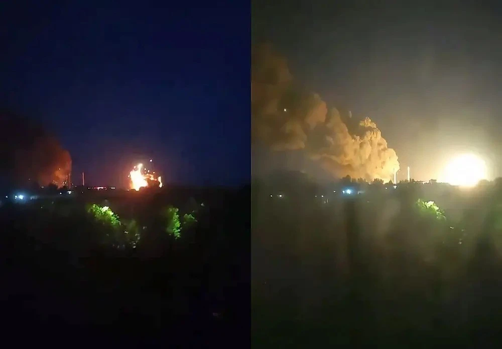 Hai tên lửa Kinzhal tập kích cùng mục tiêu, kho vũ khí Ukraine nổ tung