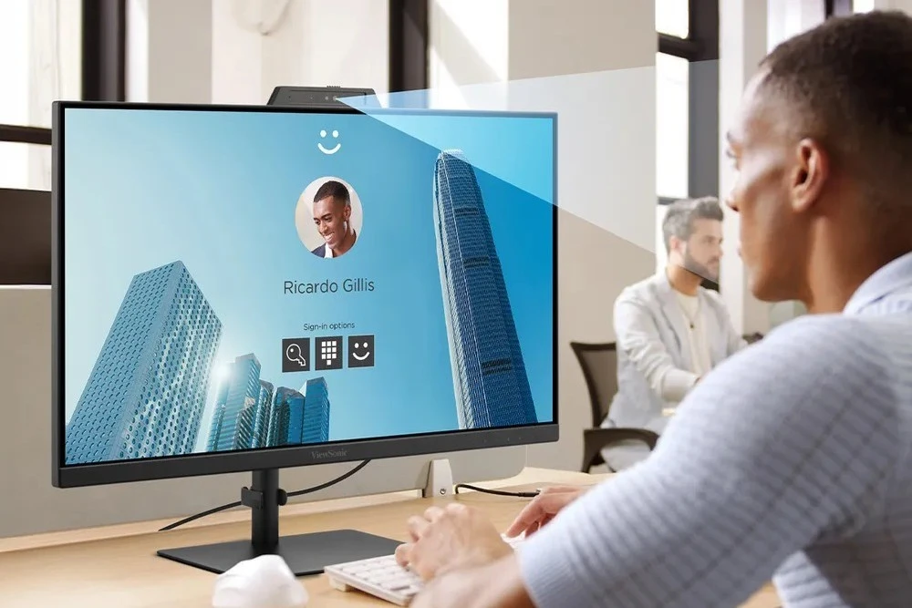 ViewSonic trình làng màn hình có camera hồng ngoại 5MP 