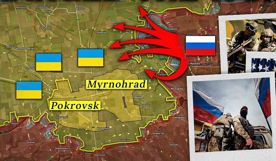 Quân đội Nga sử dụng chiến thuật nào để bao vây Pokrovsk?