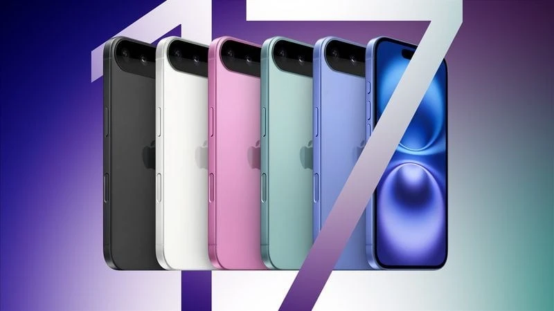 Hé lộ bản mẫu iPhone 17 series với toàn bộ tùy chọn màu sắc