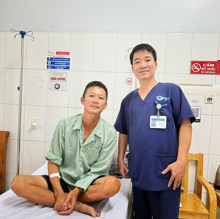Bệnh nhân hồi phục nhanh chóng sau can thiệp - Ảnh BVCC u-thuc-quan.jpg