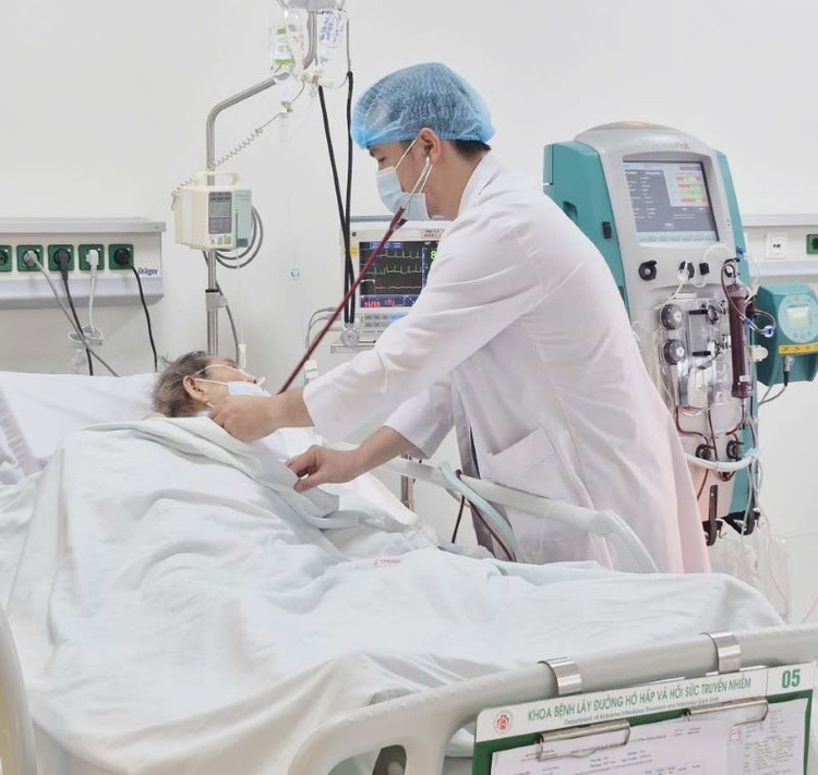 Hồi sức tích cực cho bệnh nhân viêm cân mạc hoại tử tại bệnh viện - Ảnh BVCC vien-can-mac-hoai-ty-7054.jpg