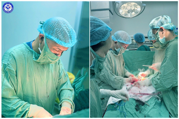 Ca phẫu thuật cho sản phụ - Ảnh BVCC utctc.jpg
