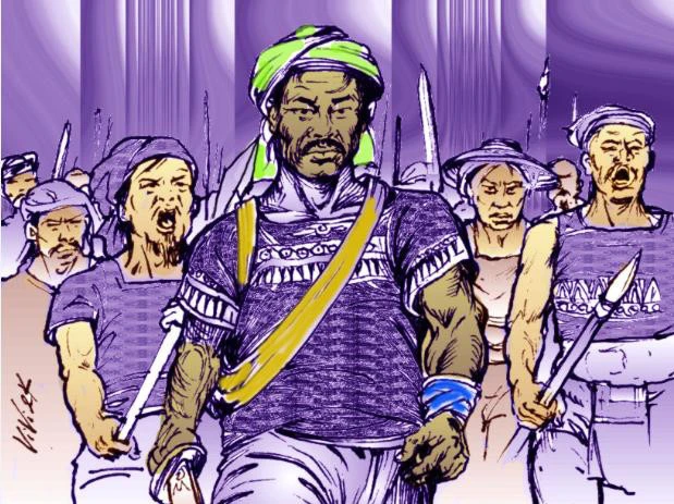 Mai Hắc Đế giết hổ và chuyện về hai người con trai xưng đế