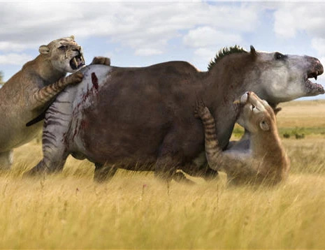 Rợn người xem quái thú răng kiếm “thịt” mồi