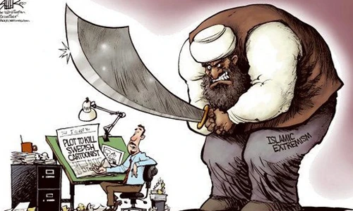 Đòn đáp trả của các họa sĩ sau vụ xả súng ở Pháp