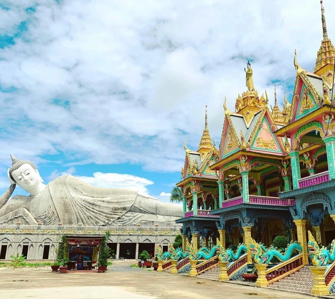 Lặng ngắm loạt tượng Phật lớn, đạt kỷ lục ở Việt Nam