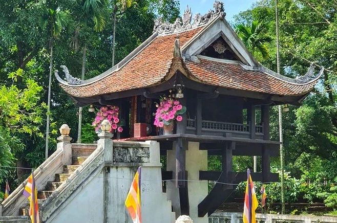 3 nơi có phiên bản chùa Một Cột