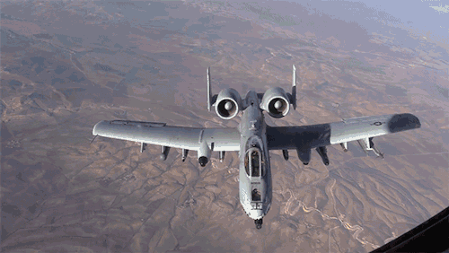 Được biết hiện tại Quân đội Mỹ có trong biên chế khoảng gần 290 chiếc A-10. Nguồn ảnh: Pinterest.