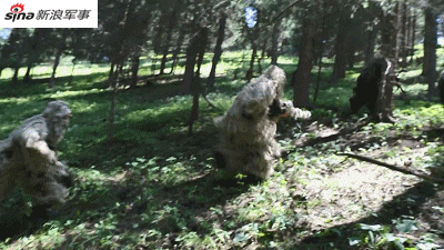 Ngoài việc có kỹ năng bắn súng thành thạo, binh lính trong lực lượng bắn tỉa của Trung Quốc còn phải có kỹ năng vượt chướng ngại vật, di chuyển đột nhập để tiếp cận mục tiêu một cách bí mật nhất có thể. Nguồn ảnh: Sina.