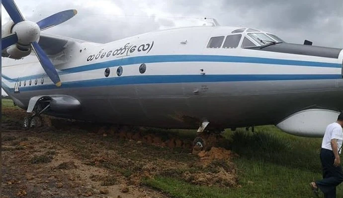 Soi chi tiết máy bay vận tải Trung Quốc gặp tai nạn ở Myanmar