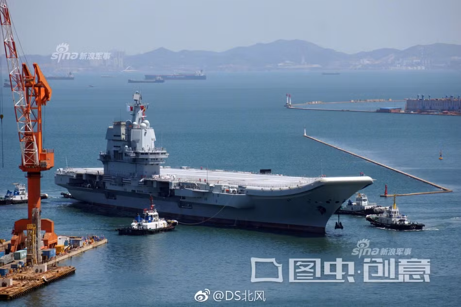 Trung Quốc sẽ biên chế tàu sân bay Type 001A trong cuối năm nay