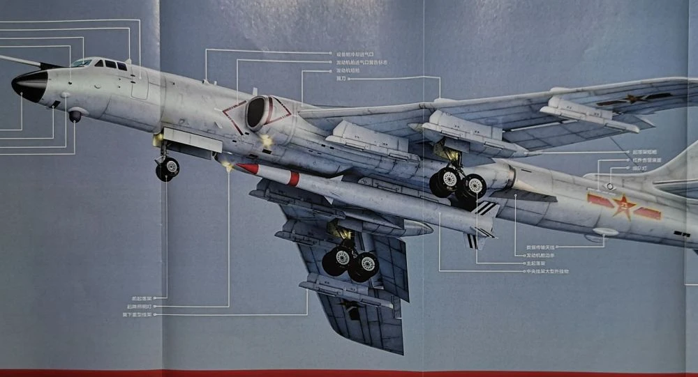 Trung Quốc quảng cáo máy bay ném bom H-6N: "Bình cũ rượu mới"? 