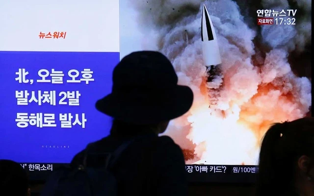 Triều Tiên phóng thêm "vật thể lạ", Nhật Bản nghi là tên lửa đạn đạo