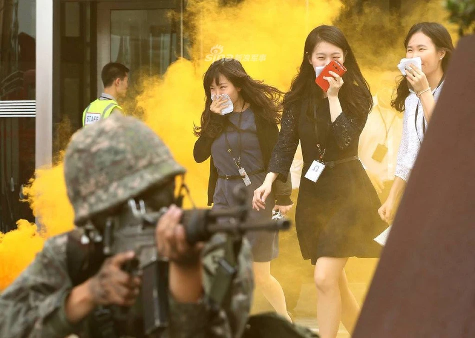 Hàn Quốc diễn tập phản ứng nhanh khi Seoul bị tấn công hóa học