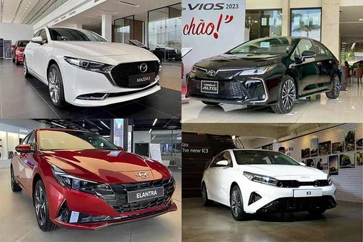 Sedan cỡ C tại Việt Nam bán thấp kỷ lục, chỉ với 270 xe tháng 2/2026