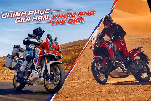  [GALLERY] Honda Việt Nam ra mắt Africa Twin 2026 mới, từ 540,99 triệu đồng