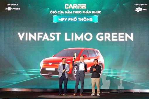 VinFast Limo Green giành giải xe của năm phân khúc MPV phổ thông