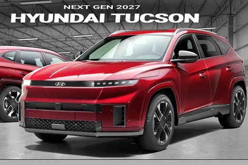 Hyundai Tucson 2027 thế hệ mới lộ diện, sắc nét và vuông vức hơn