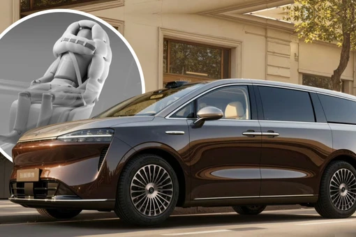 MPV Luxeed V9 của Huawei là ôtô xe đầu tiên trang bị túi khí bảo vệ đầu