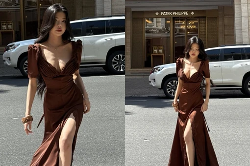 Nữ MC Mai Dora xuất hiện với nhan sắc đời thường cực xinh đẹp khi xuống phố