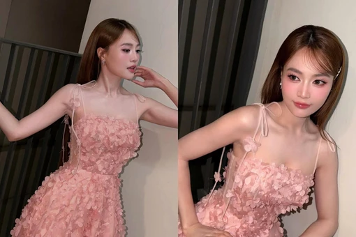 Ninh Dương Lan Ngọc diện váy hai dây khiến netizen 'đứng ngồi không yên'