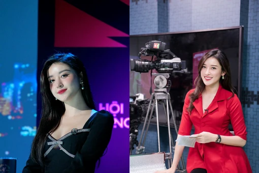 Á hậu Nguyễn Trần Huyền My ngậm ngùi chia tay vai trò MC truyền hình K+ 