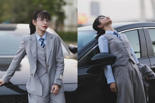 Châu Tuyết Vân bỗng đổi style hóa tổng tài, netizen ngã ngửa vì quá lạ