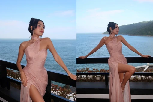 Á hậu Hoàn Vũ Việt Nam 2022 Thảo Nhi Lê khoe đôi chân dài “chuẩn kiếm nhật” 