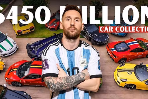  [GALLERY] Lionel Messi sở hữu siêu xe nhưng kín tiếng, đẳng cấp chẳng kém ai