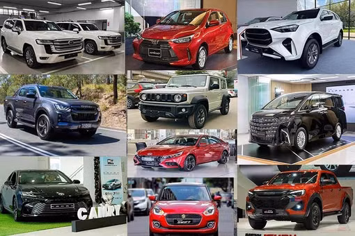[GALLERY] Top ôtô ế nhất Việt Nam tháng 5/2026 - có tới 9 xe Nhật, 1 xe Hàn