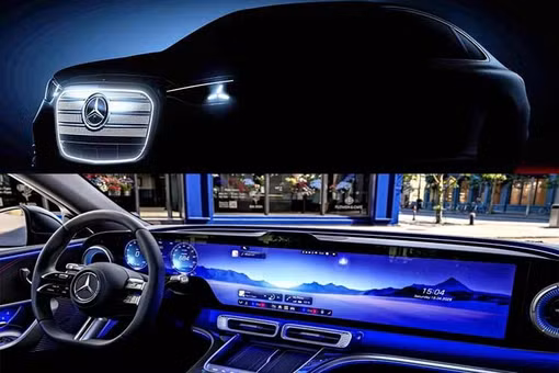 Mercedes-Benz C-Class điện lộ nội thất với màn hình "khủng" 39,1 inch