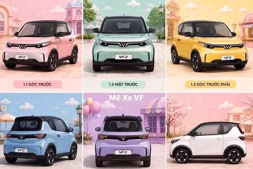  [GALLERY] VinFast VF2 ra mắt Việt Nam - chạy 210km/sạc, chỉ 188 triệu đồng