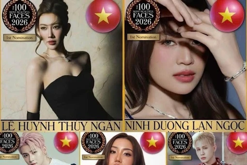 5 người Việt trong top 100 Gương mặt đẹp nhất thế giới 2026