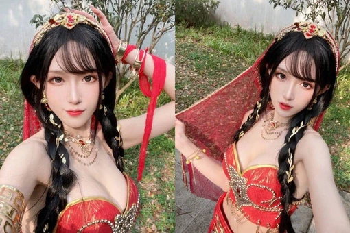 Nữ streamer nổi lên nhờ bộ ảnh cosplay cổ trang cách đây 2 năm