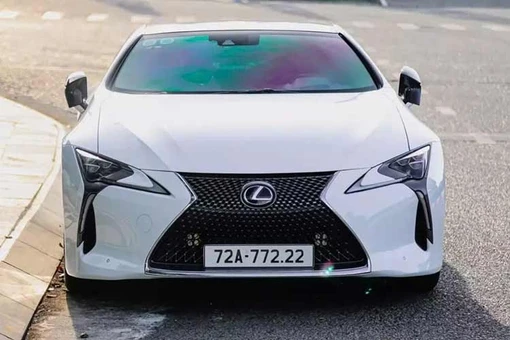 Lexus LC 500h hơn 6 tỷ siêu hiếm tại Việt Nam về "làm dâu" Vũng Tàu