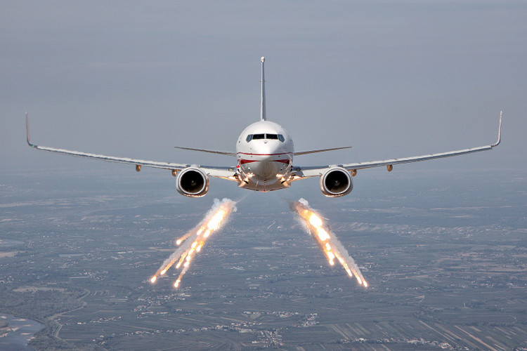 A rare image of a Polish Air Force Boeing 737 BBJ2 launching infrared decoys during a training flight has left a strong impression on military observers. The event took place on August 28, ahead of the Radom Air Show in east-central Poland. 1-anh-the-war-zone-3777.jpg