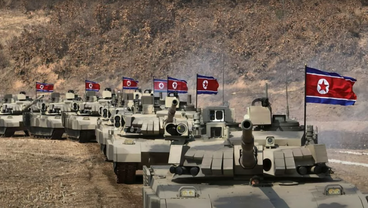 North Korean tank designs before the 2010s were considered to be technologically backward, with the introduction of the Chonma-2 around the turn of the decade marking a transformational shift in the North Korean defence industry’s position in this area, as significant advances are being made across all areas of defence production. Photo: @ Army Recognition. 7.png