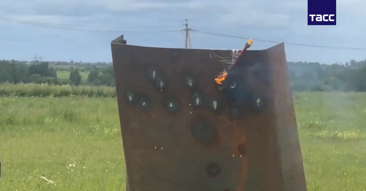 Diese Waffe wird auch als Lösung gegen ukrainische Langstreckendrohnen wie die Liutyi eingesetzt, deren Reichweite 1.500 Meter beträgt. Foto: @TACC. 9-4278.png