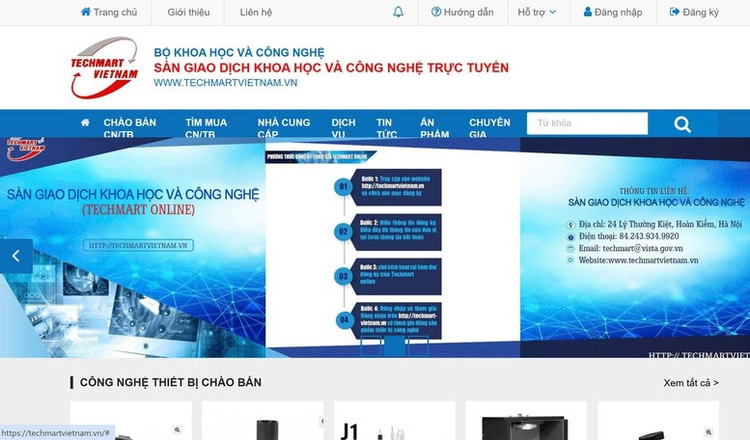 Giao diện gian hàng số trên Sàn giao dịch KH&CN quốc gia. untitled-1751338460905590866510.jpg