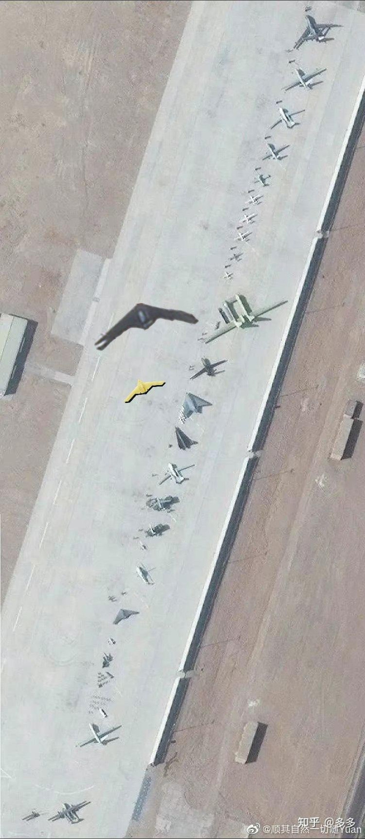 Im Vergleich zur zuvor von China angekündigten CH-7-Nurflügeldrohne ist die WZ-X deutlich größer und weist eine länglichere Flügelform auf. Während die CH-7 kleiner ist und einen stark gewölbten Rumpf besitzt, verfügt die WZ-X über einen flachen und breiten Rumpf, der die Integration zahlreicher Sensoren und Kommunikationssysteme ermöglicht. Einige Hypothesen deuten darauf hin, dass es sich um eine verbesserte Version der CH-7 handeln könnte. 6-3234.jpg